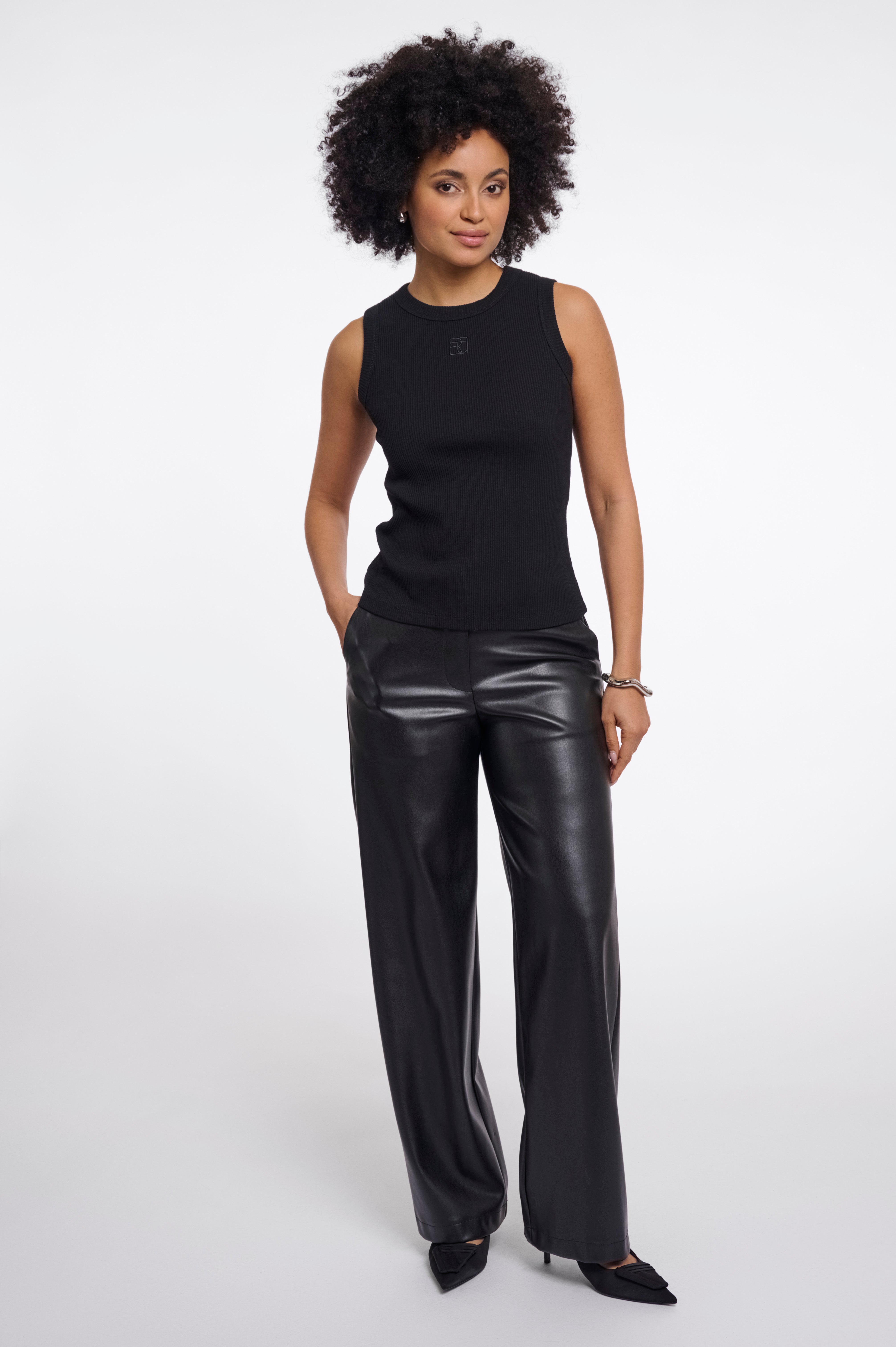Canotta donna art. Drew Rino & Pelle Black