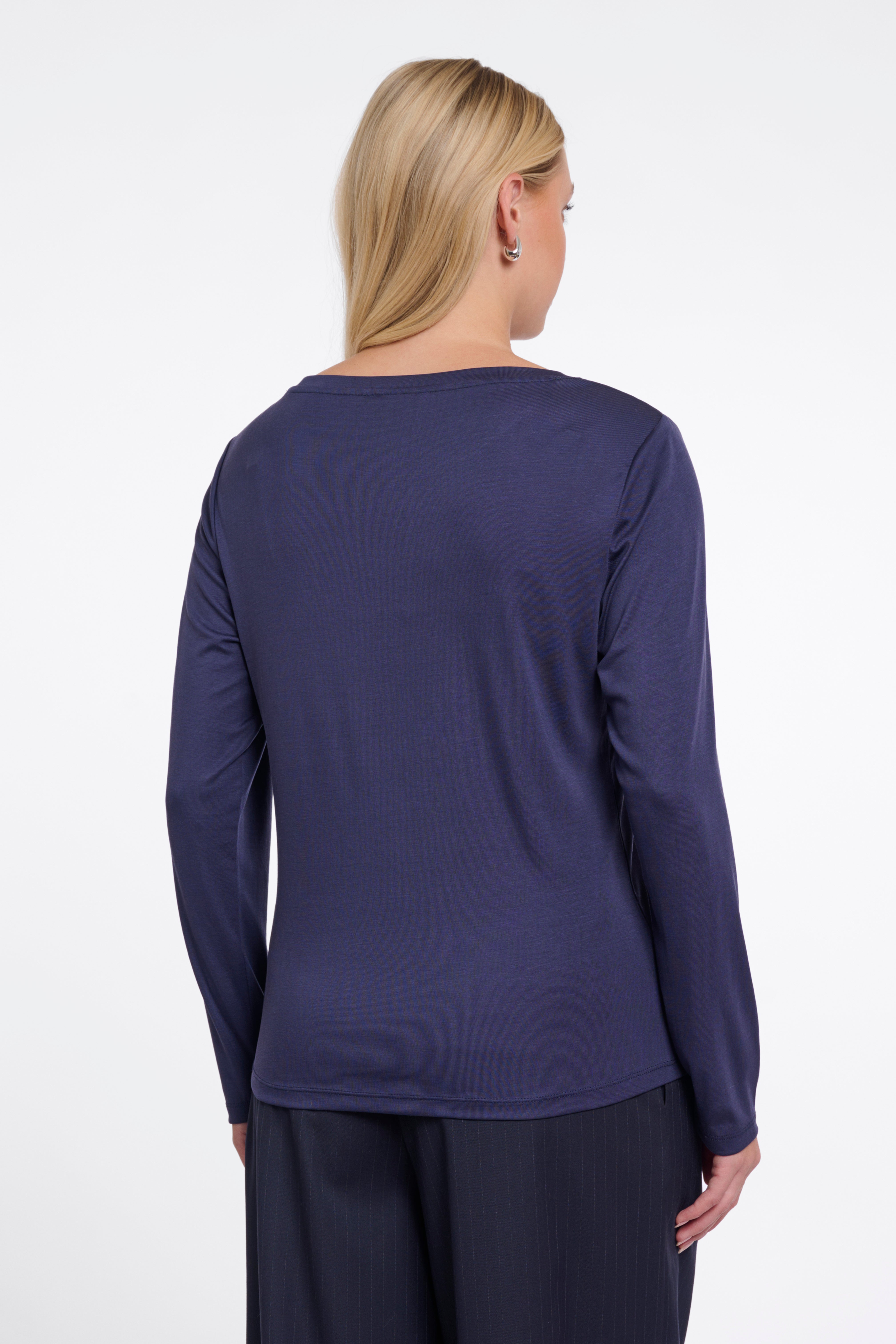 Top donna art. Eason Rino & Pelle Dark navy