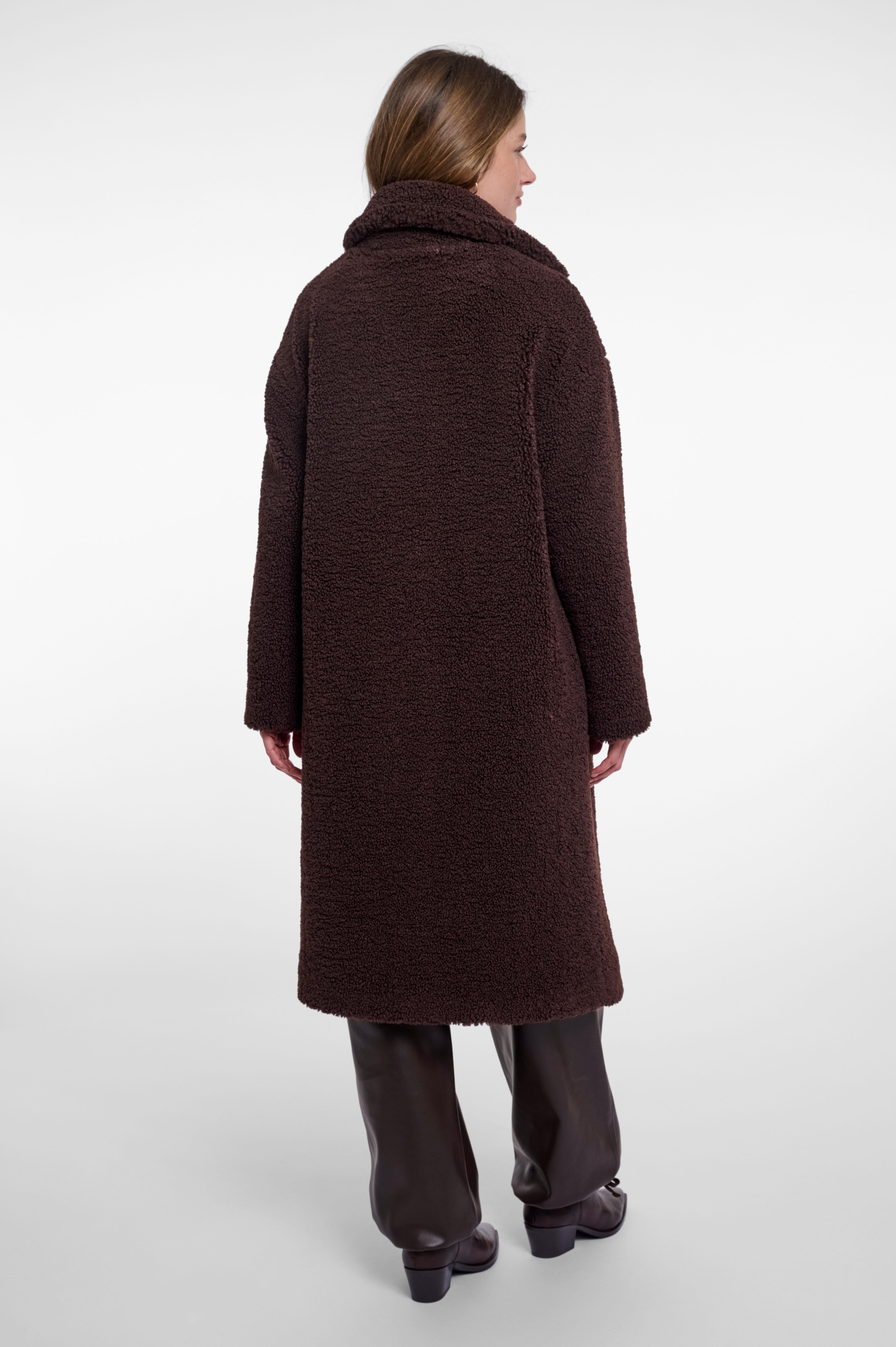 Cappotto donna art. Elicia Rino & Pelle Coffee roast