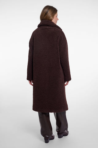 Cappotto donna art. Elicia Rino & Pelle Coffee roast