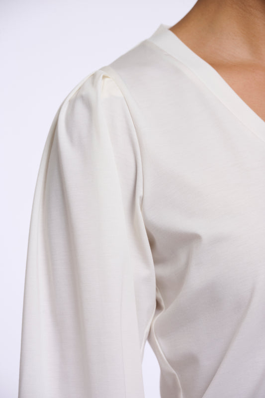 Top donna art. Ellora Rino & Pelle Snow white