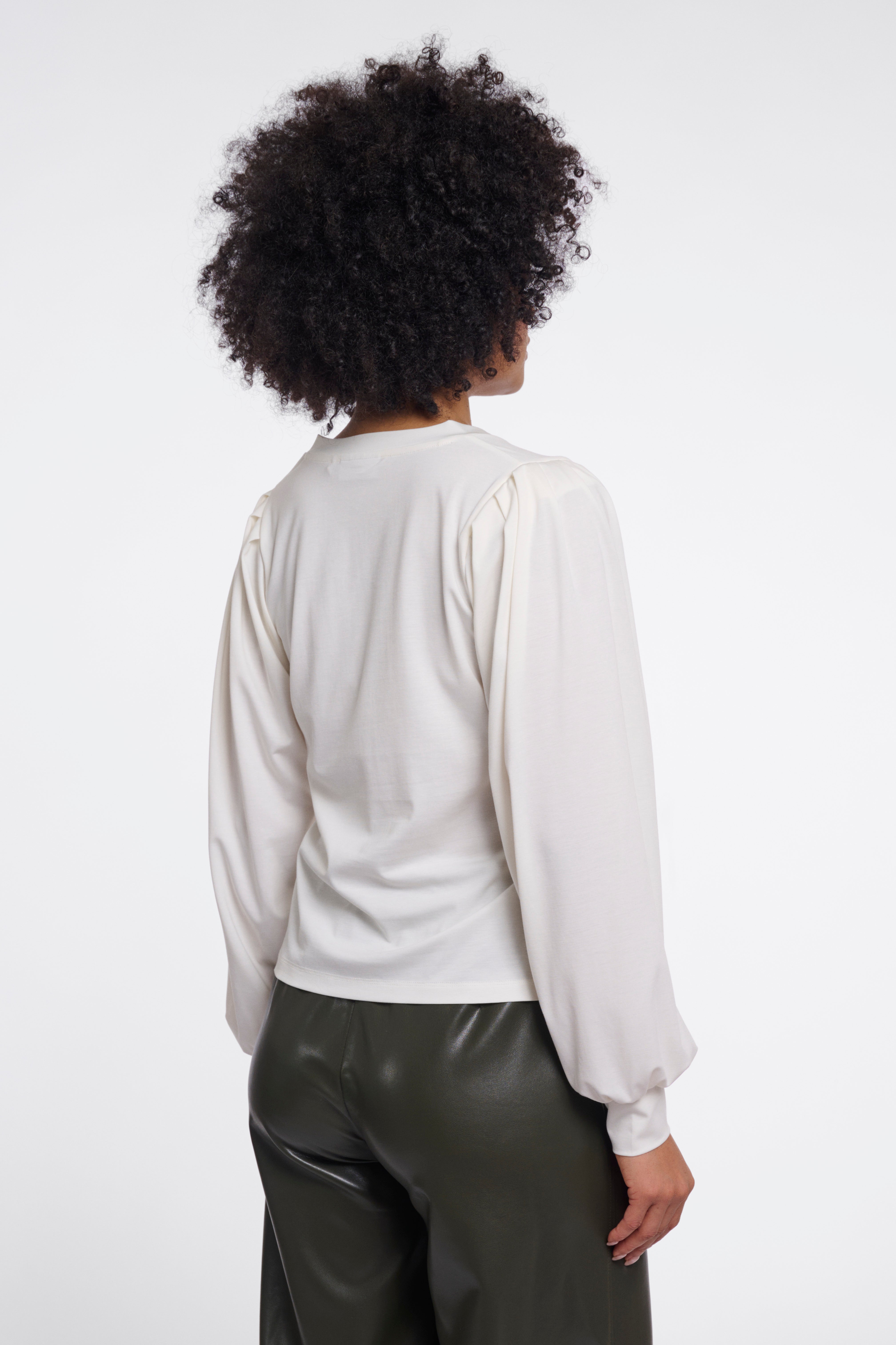 Top donna art. Ellora Rino & Pelle Snow white