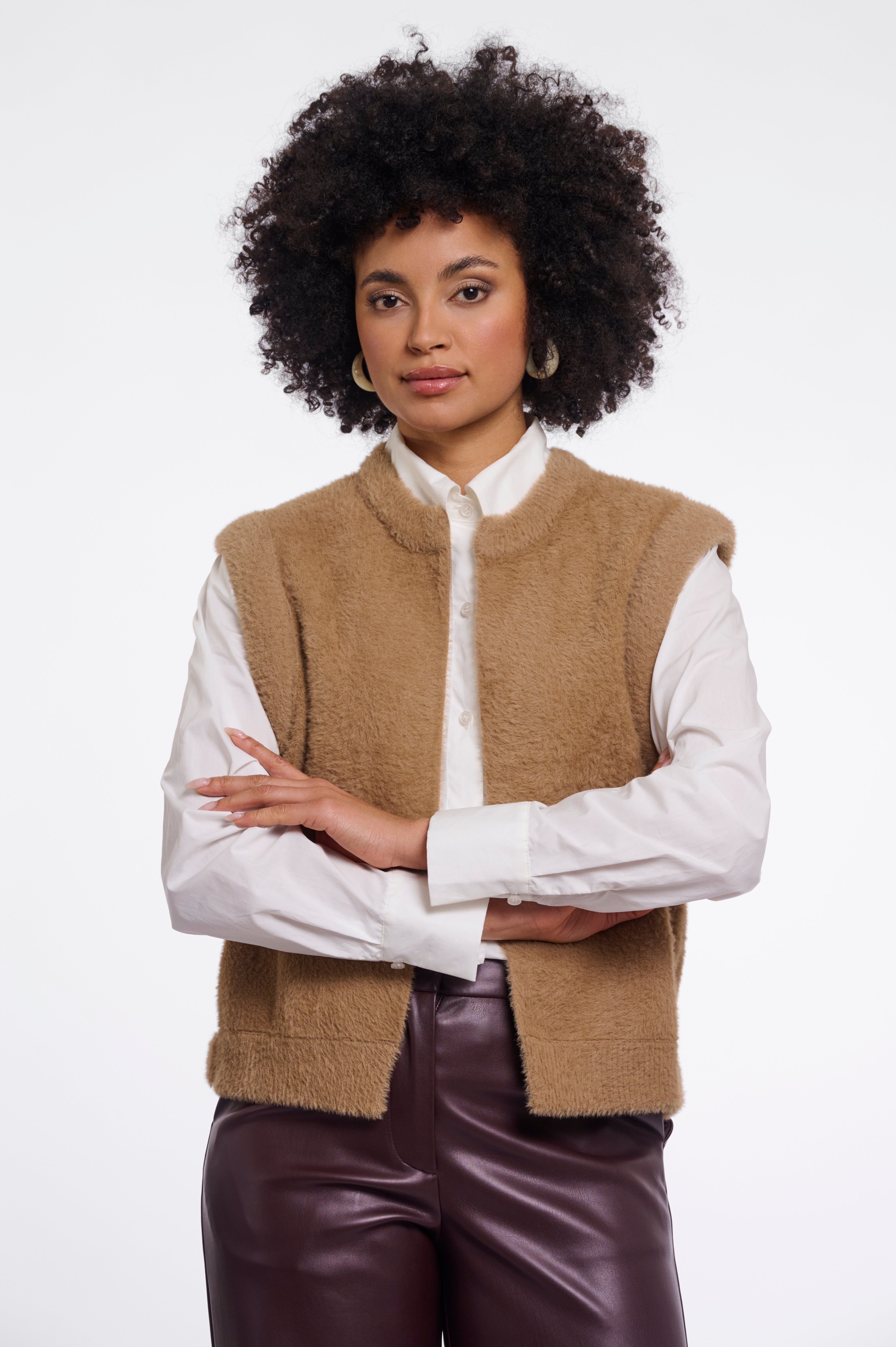 Cappotto donna art. Elona Rino & Pelle Sahara desert