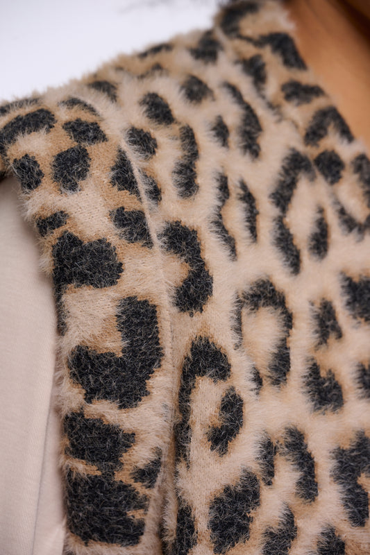 Cappotto donna art. Elona Rino & Pelle Light leopard