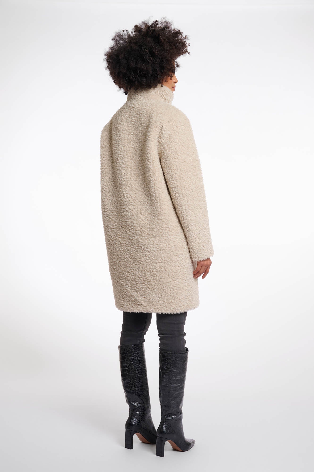 Cappotto donna art. Ena Rino & Pelle Birch