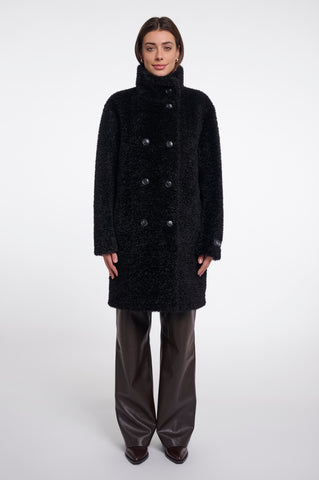 Cappotto donna art. Ena Rino & Pelle Black
