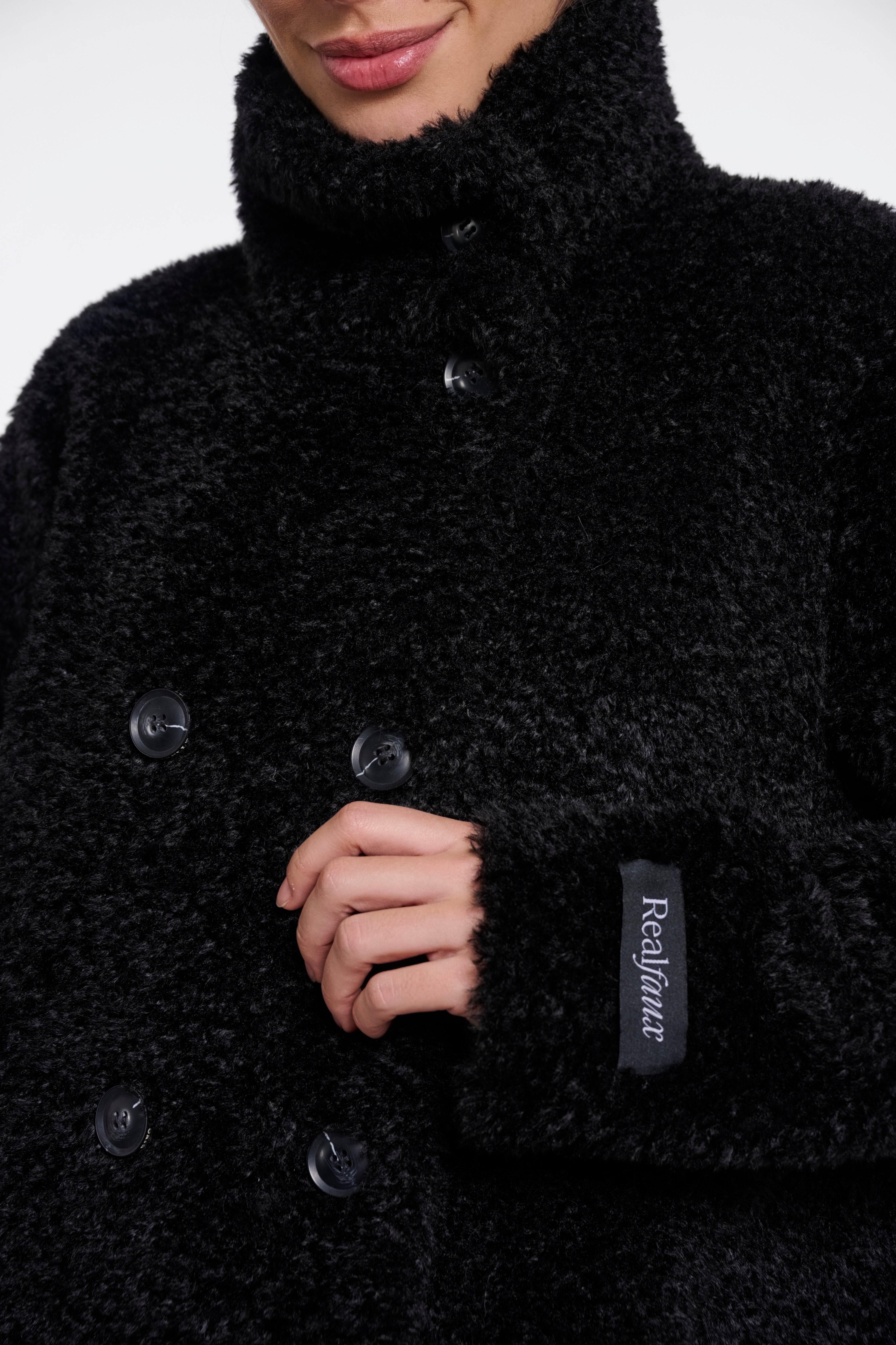 Cappotto donna art. Ena Rino & Pelle Black