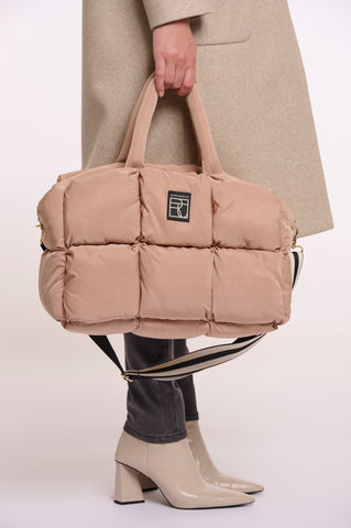 Borsa donna art. Fabienne Rino & Pelle Light beige