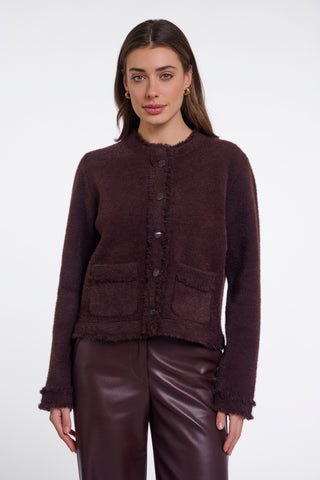 Giacca donna art. Florieke Rino & Pelle Fudge cloak