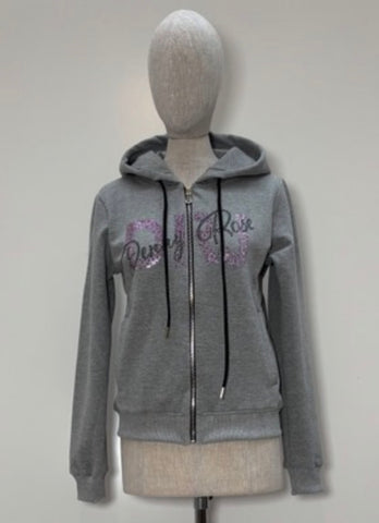 Felpa in maglia con zip - art. 521ND64026  - Denny Rose Autunno Inverno 2025/26