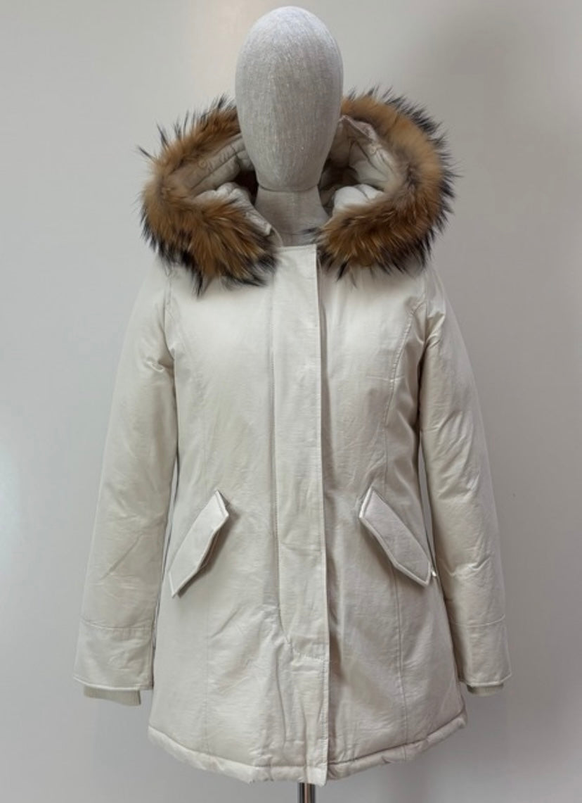 Piumino sintetico corto cappuccio eco - art. 521ND35018 - Denny Rose Autunno Inverno 2025/26