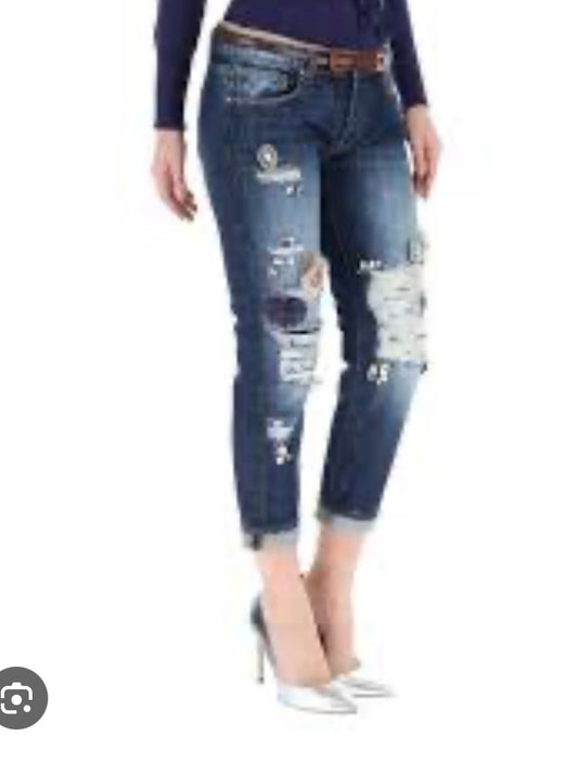 Jeans Donna Fr18Fmjcara7 Fracomina Outlet