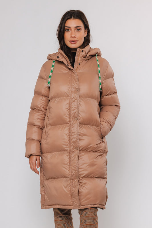 Piumino GAEL MIDI LENGTH PUFFER COAT WITH DETACHABLE HOOD  Rino & Pelle Autunno Inverno 2024/25 Twig