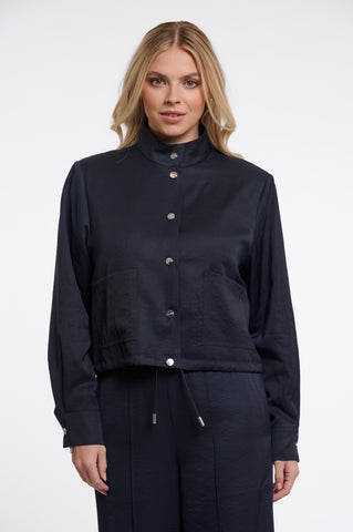 Giubbotto donna art. Gea Rino & Pelle Dark navy