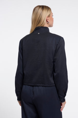 Giubbotto donna art. Gea Rino & Pelle Dark navy