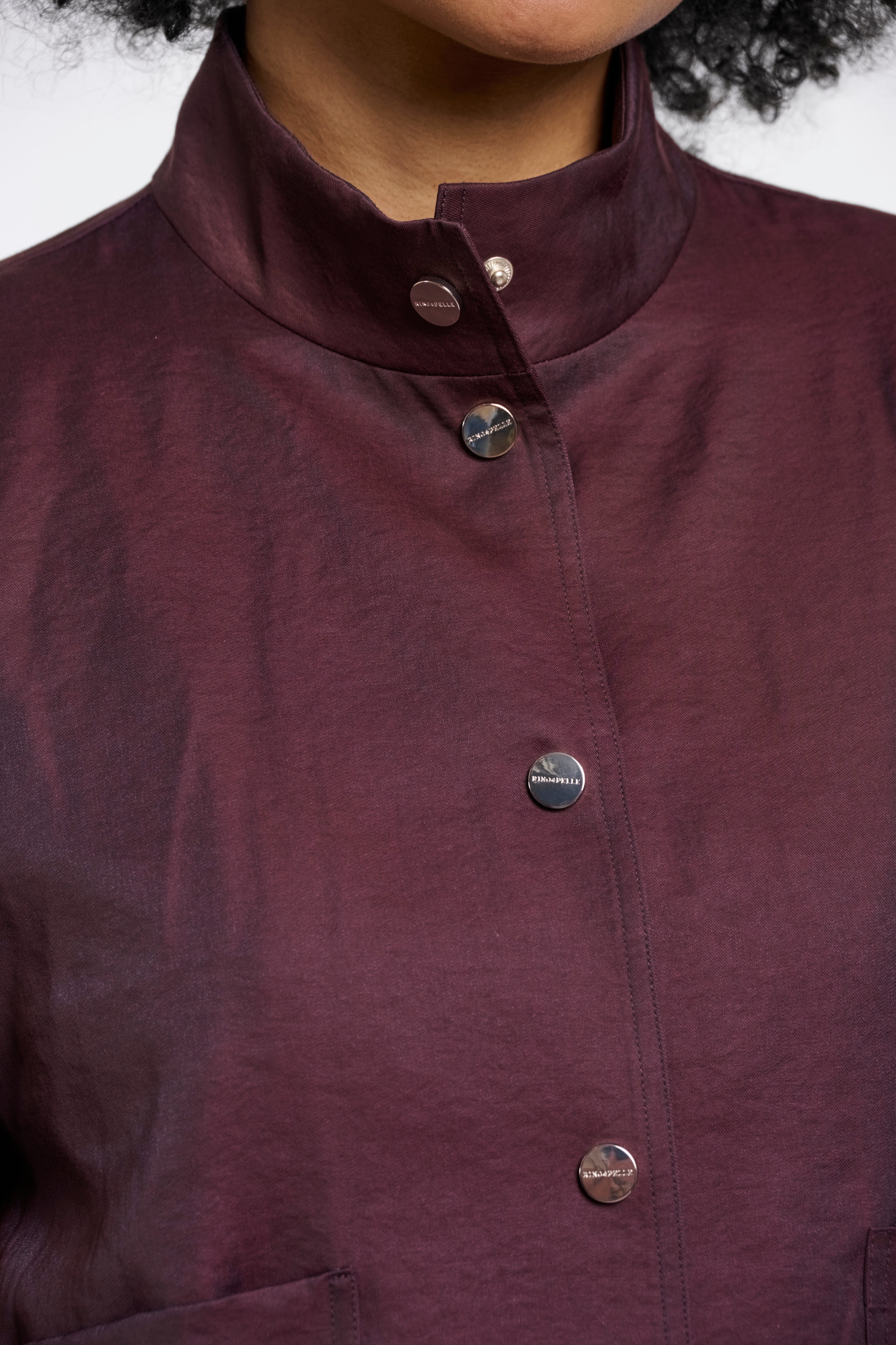 Giubbotto donna art. Gea Rino & Pelle Fudge cloak