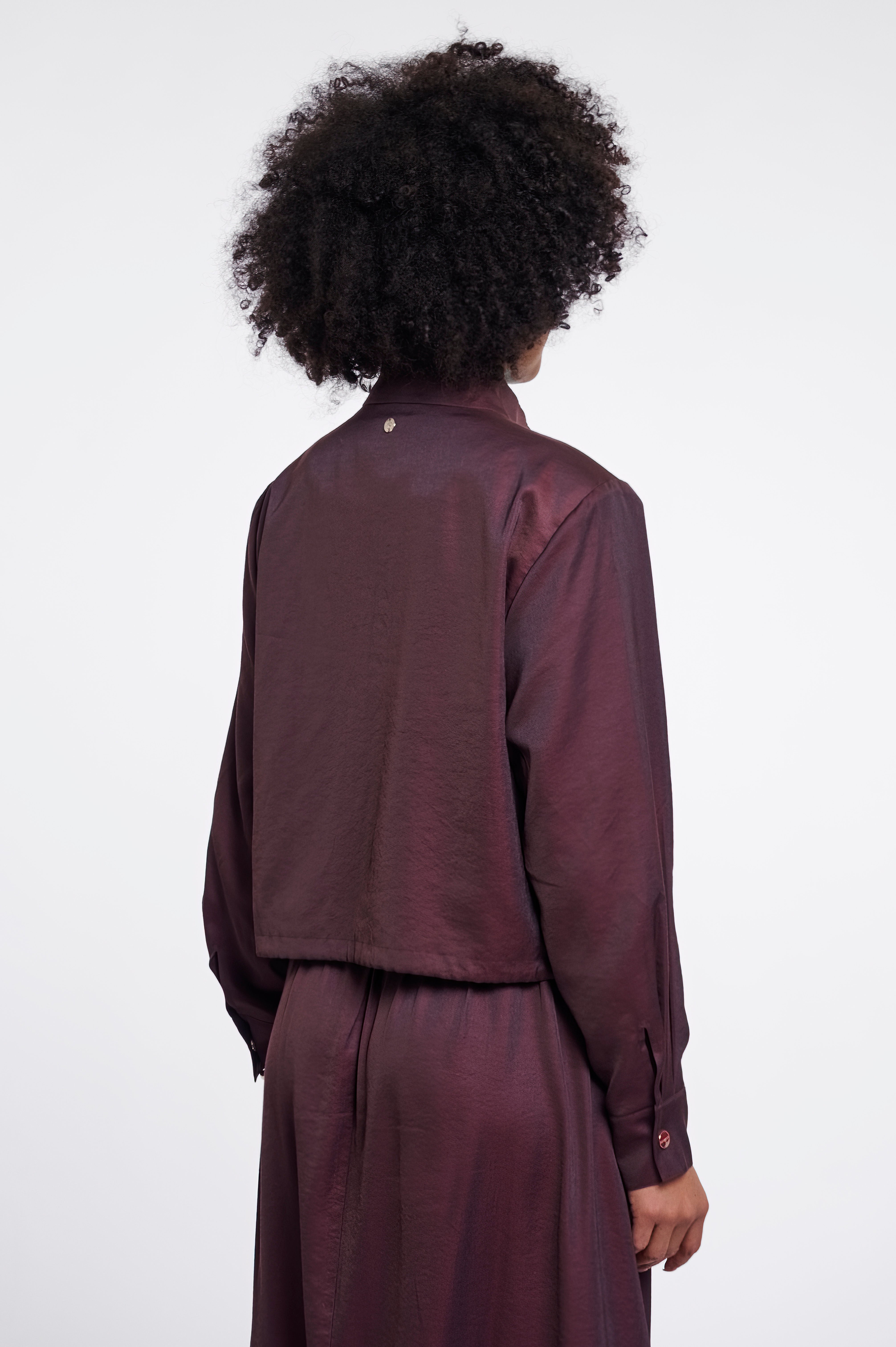 Giubbotto donna art. Gea Rino & Pelle Fudge cloak