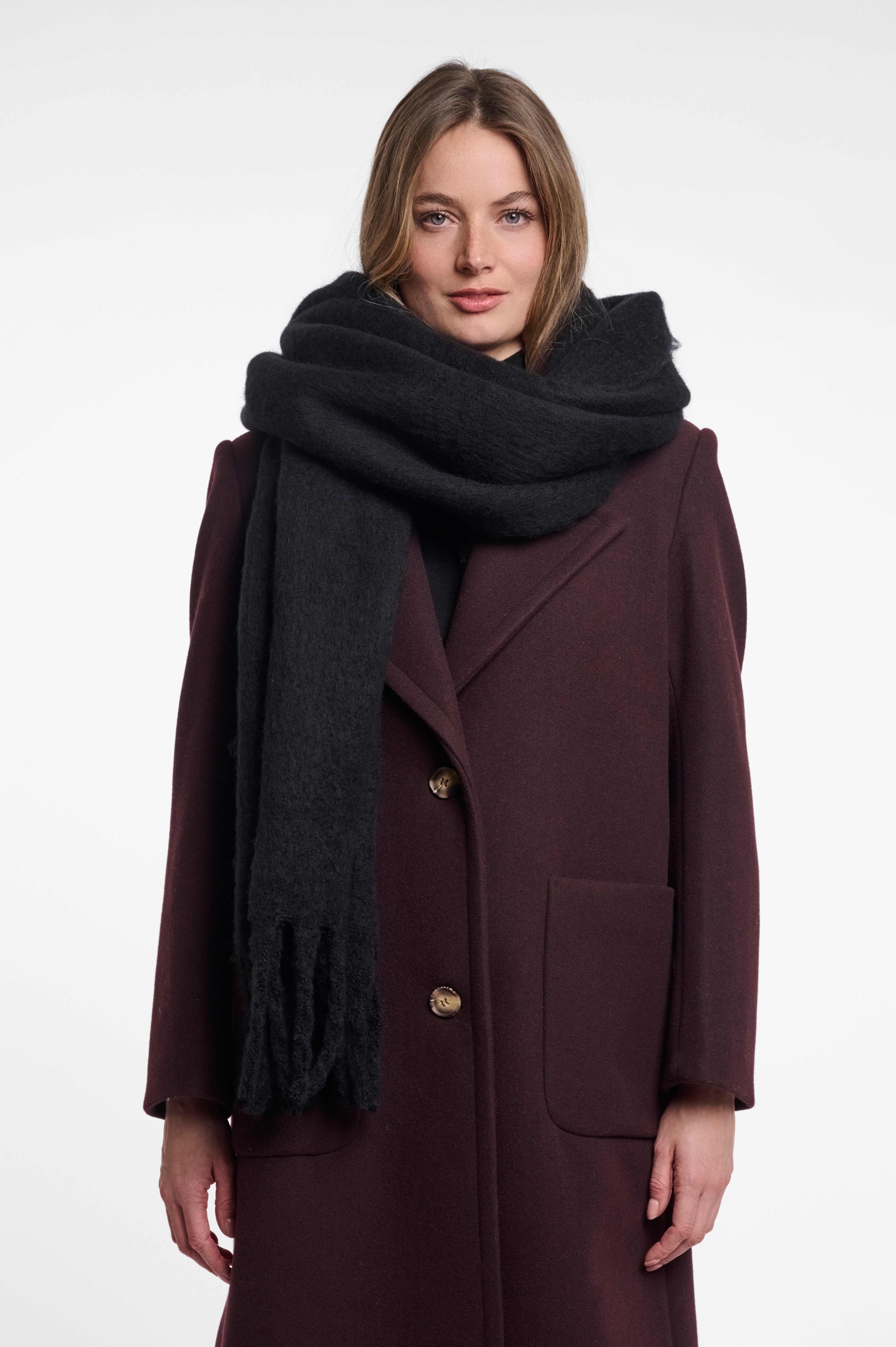 Sciarpa donna art. Gella Rino & Pelle Black