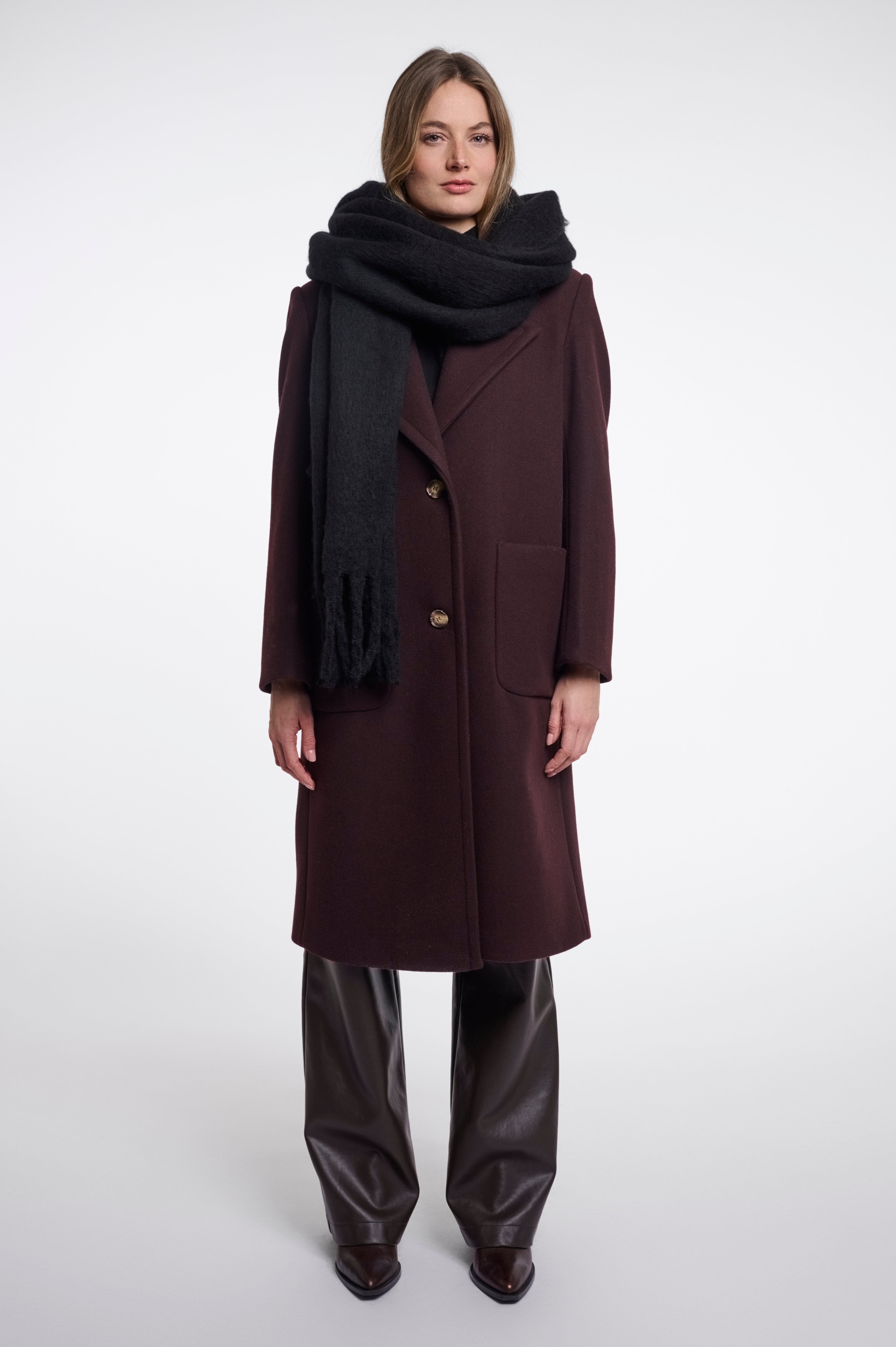 Sciarpa donna art. Gella Rino & Pelle Black
