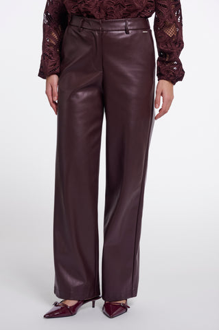 Pantaloni donna art. Georgina short Rino & Pelle Chocolate bean