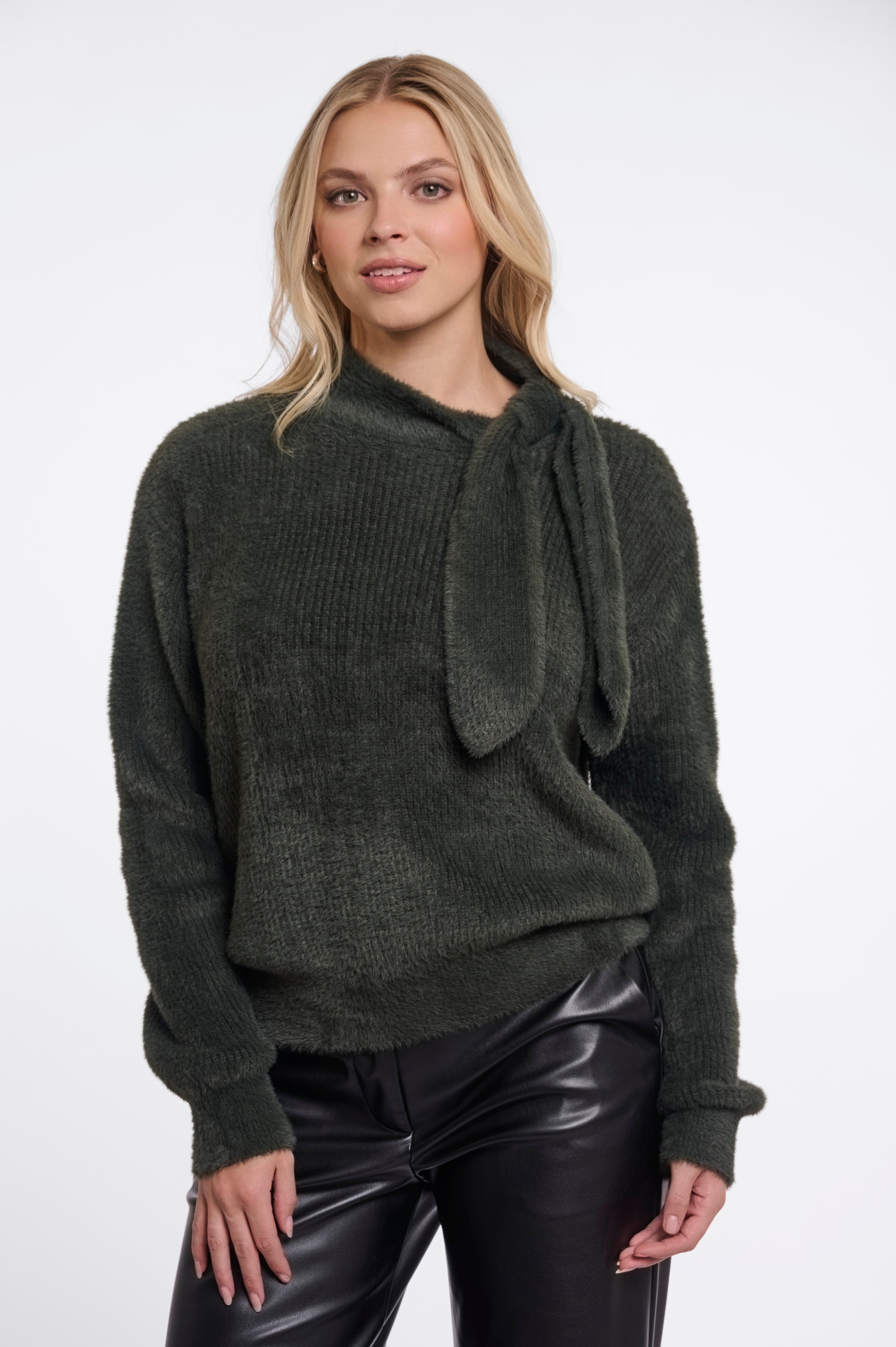 Maglione donna art. Griselda Rino & Pelle Hunter green