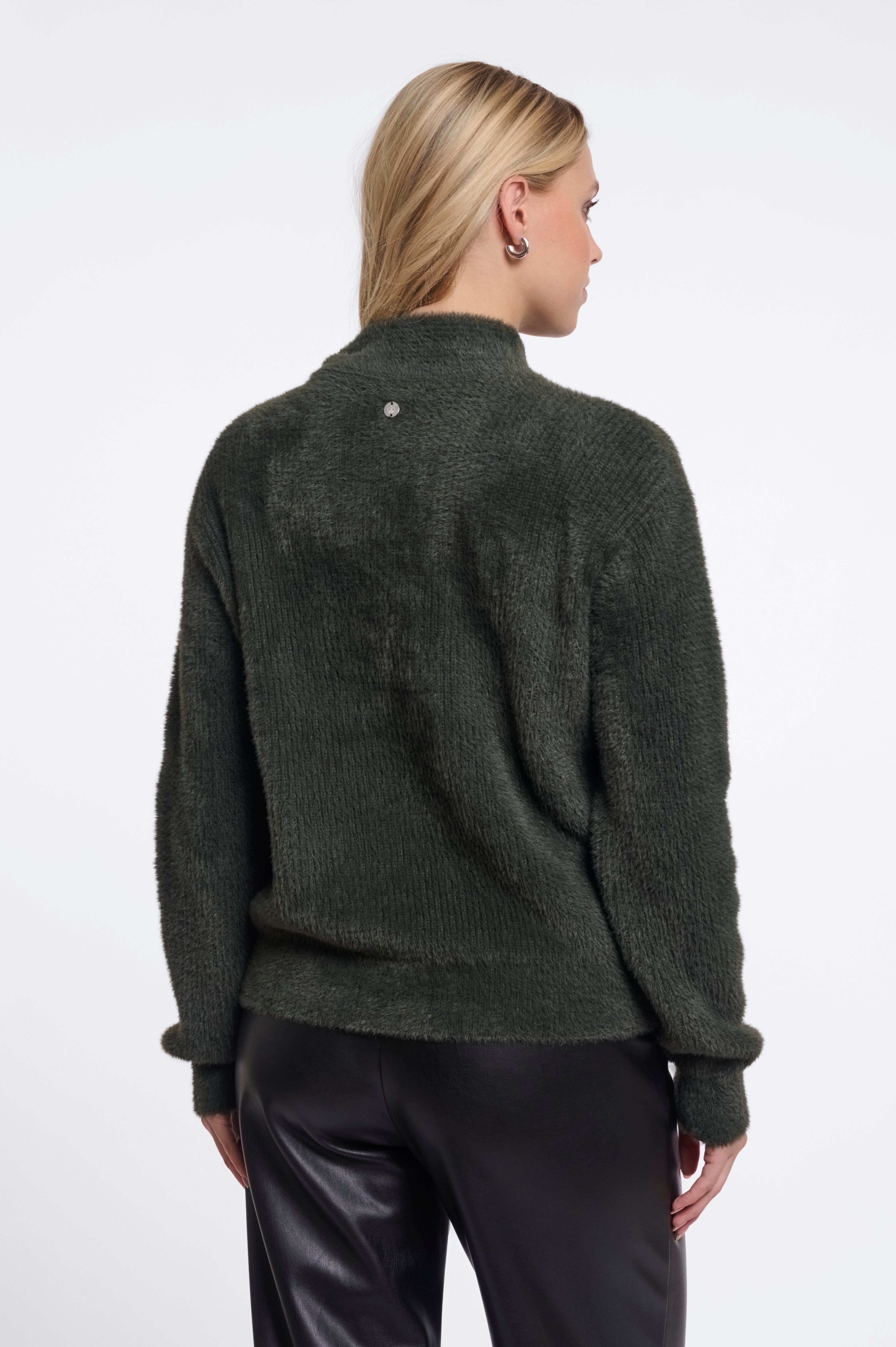 Maglione donna art. Griselda Rino & Pelle Hunter green