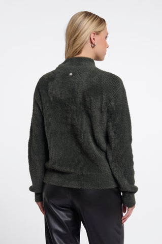 Maglione donna art. Griselda Rino & Pelle Hunter green