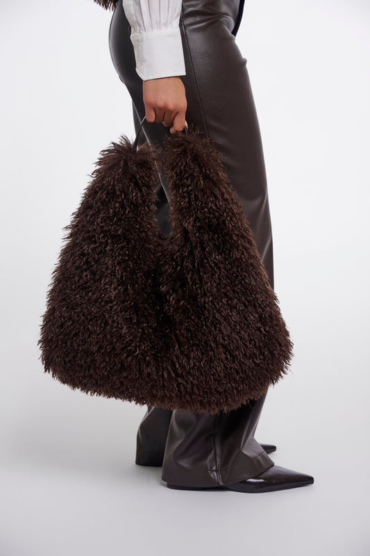 Borsa donna art. Gusta Rino & Pelle Coffee roast