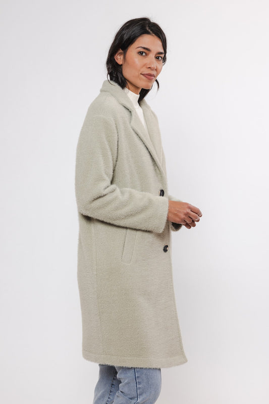 Cappotto GWEN LONG SINGLE BREASTED COAT  Rino & Pelle Autunno Inverno 2024/25 Artichoke