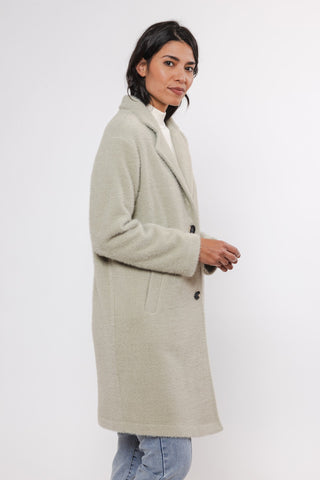 Cappotto GWEN LONG SINGLE BREASTED COAT  Rino & Pelle Autunno Inverno 2024/25 Artichoke