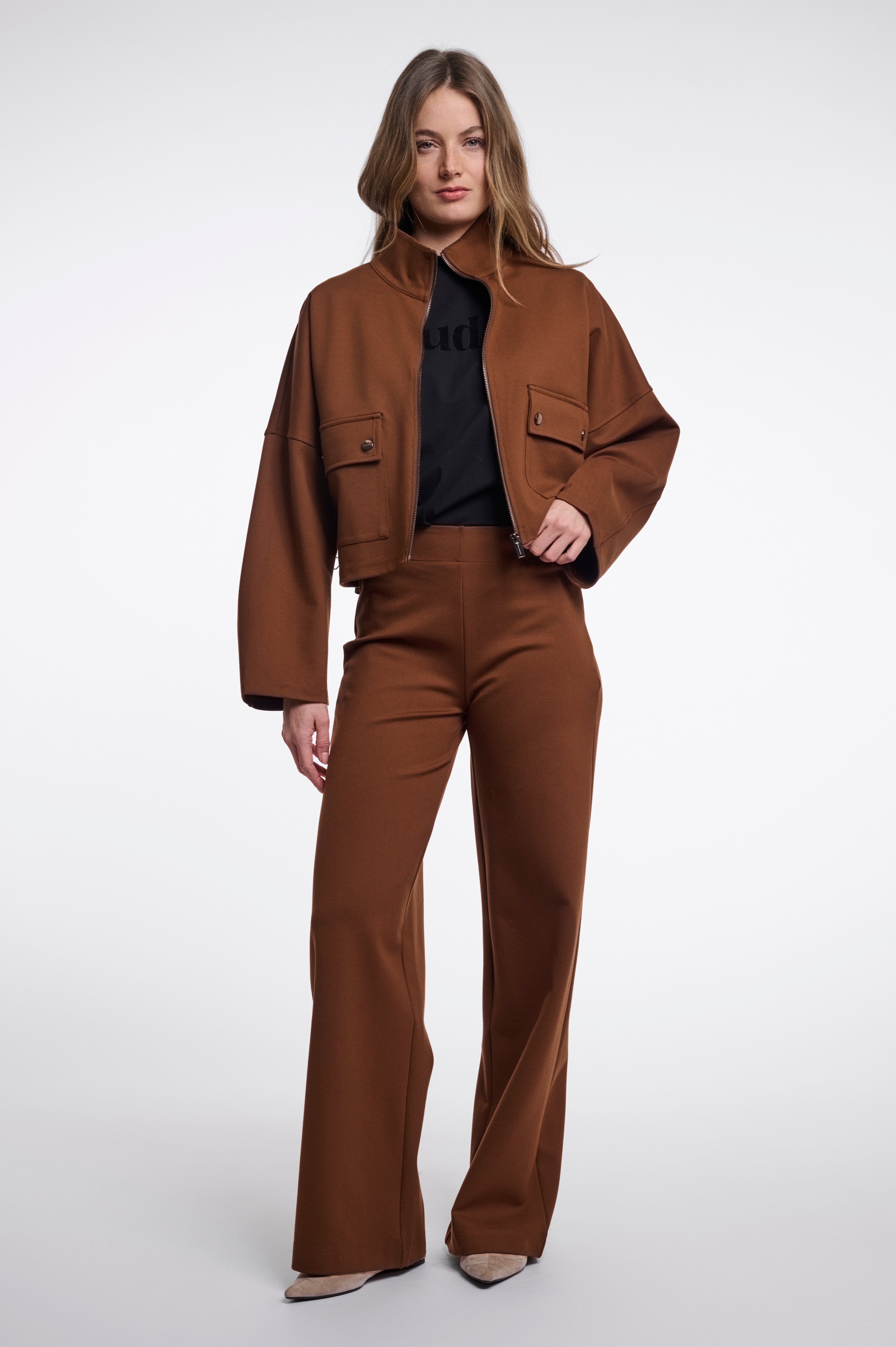 Pantaloni donna art. Habi short Rino & Pelle Cinnamon toast
