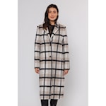 Cappotto HACI SINGLE BREASTED MIDI LENGTH COAT  Rino & Pelle Autunno Inverno 2024/25 Sand check