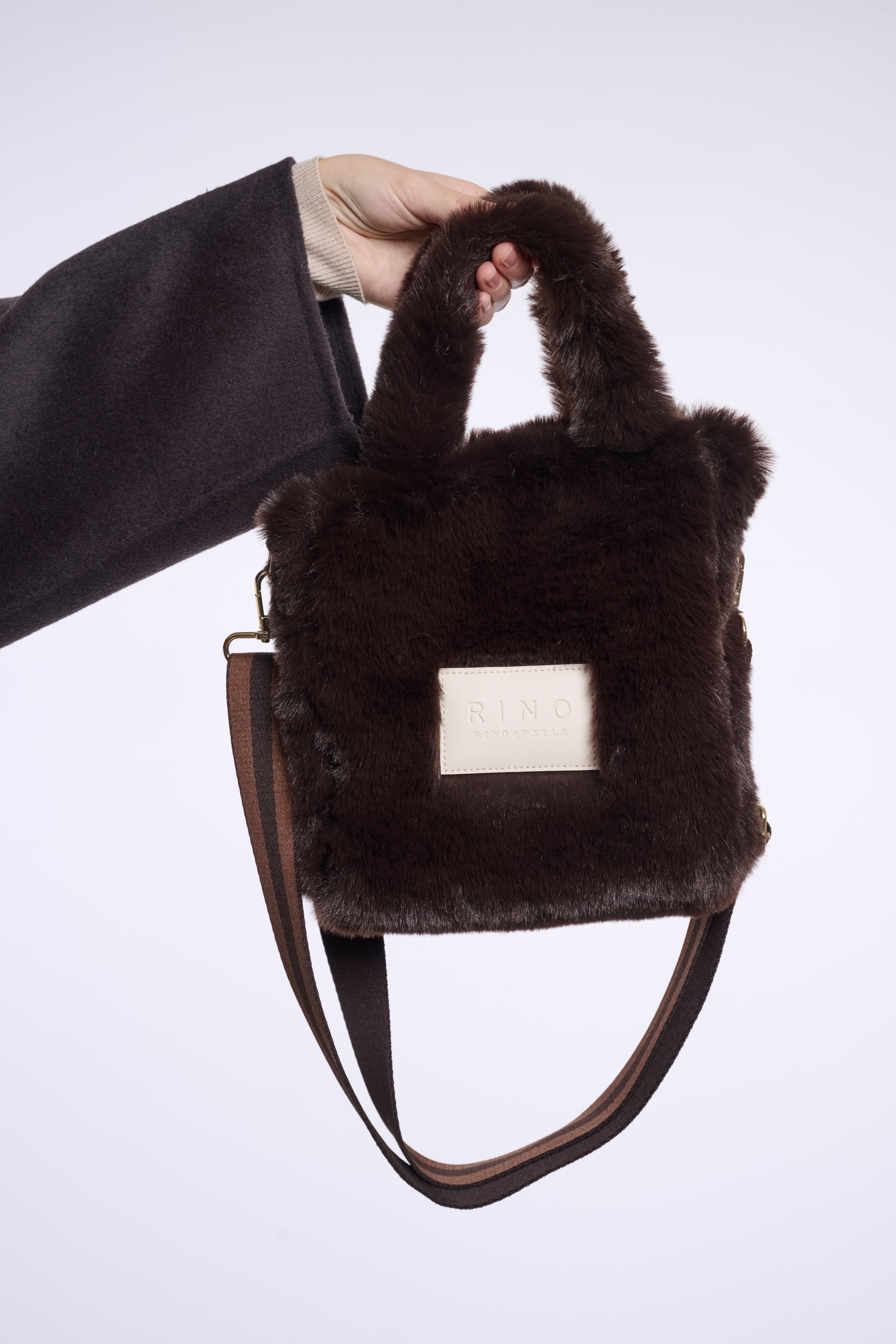 Borsa donna art. Hasina Rino & Pelle Fudge cloak