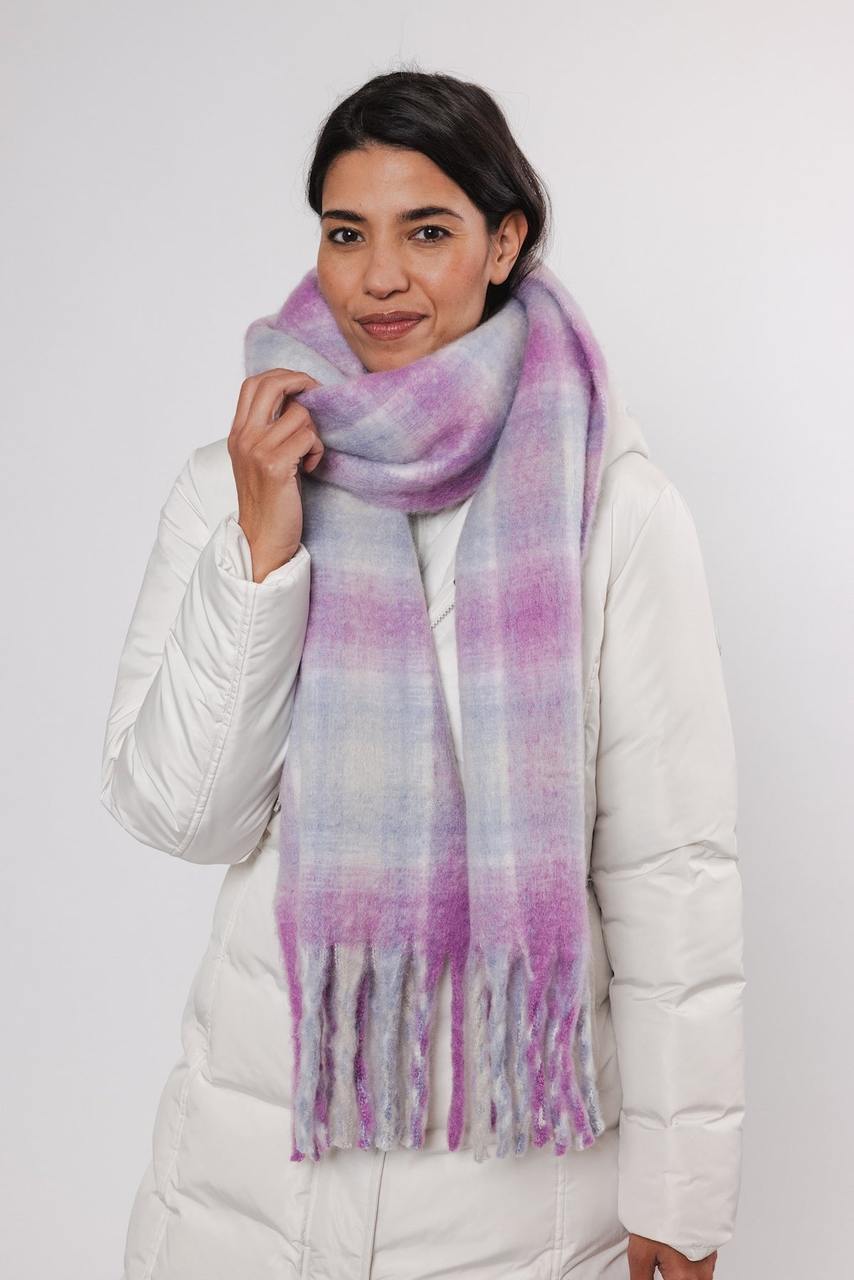 Sciarpa HIPKE SCARF -Rino & Pelle- Autunno Inverno 2024/25 Cloudy orchid