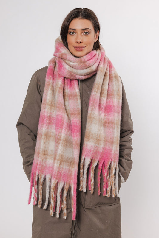 Sciarpa HIPKE SCARF -Rino & Pelle- Autunno Inverno 2024/25 Twig magenta