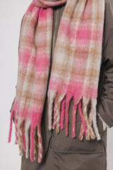 Sciarpa HIPKE SCARF -Rino & Pelle- Autunno Inverno 2024/25 Twig magenta