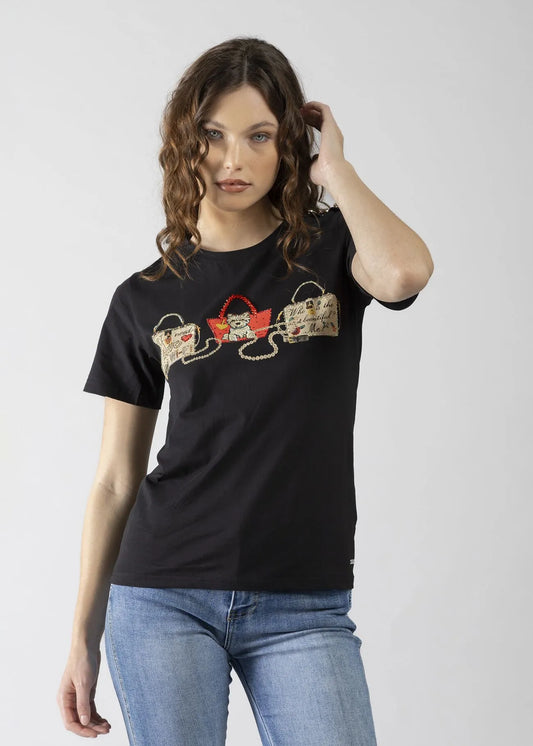 Camiseta de mujer - art. 611ND64002 - Denny Rose Primavera Verano 2026