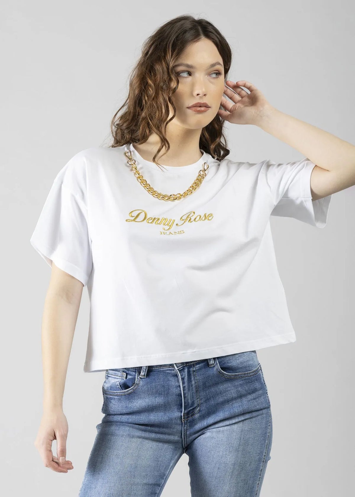 T-shirt donna - art. 611ND64007 - Denny Rose Primavera Estate 2026