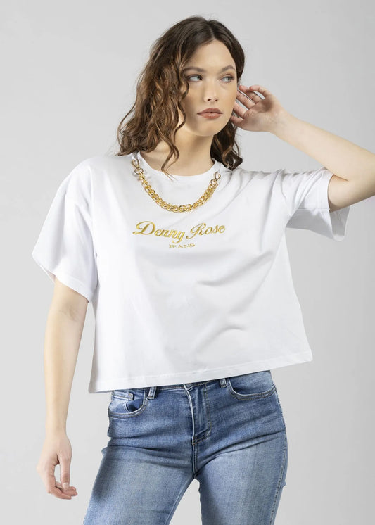 T-shirt donna - art. 611ND64007 - Denny Rose Primavera Estate 2026