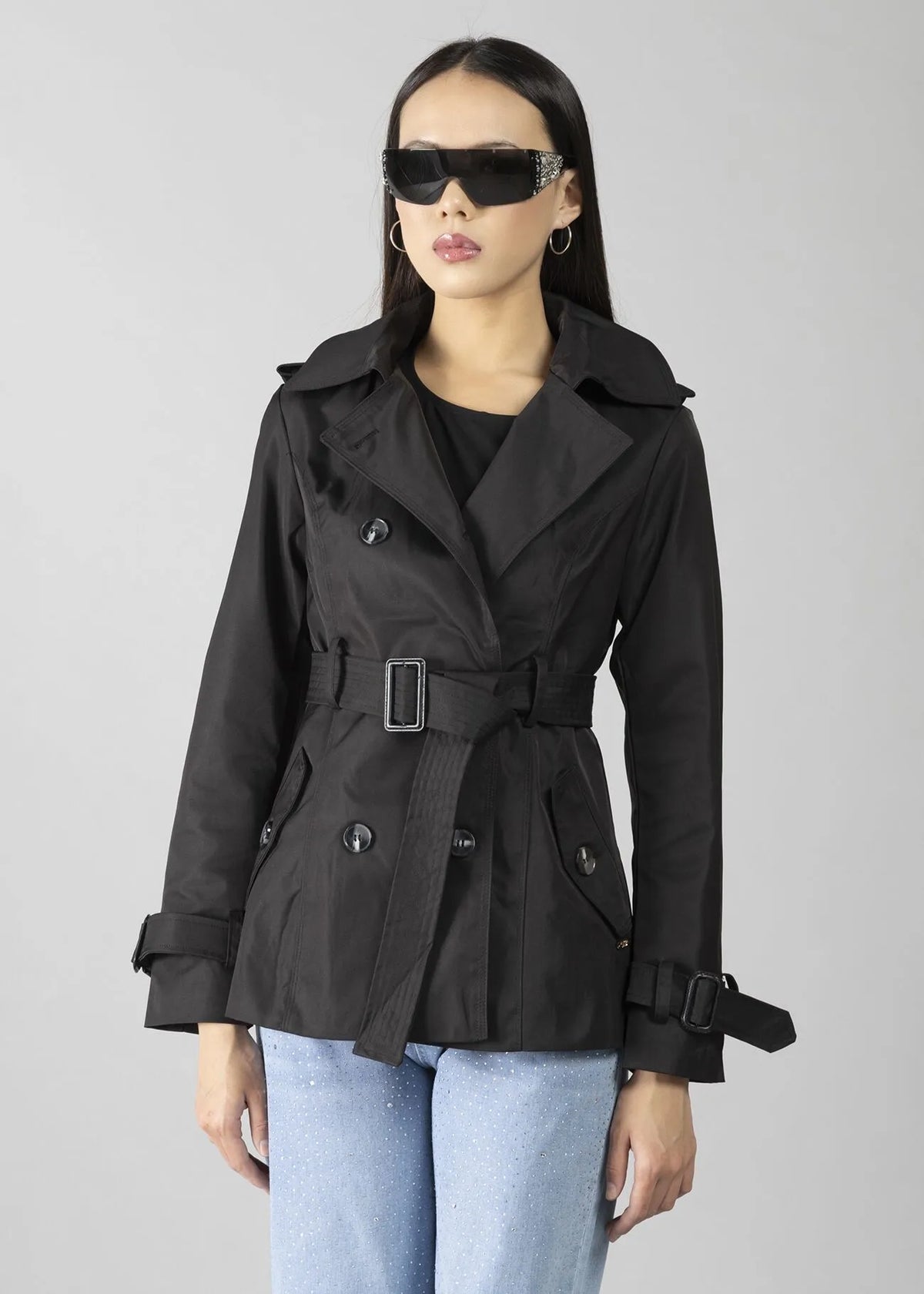 Trench corto donna - art. 611ND35006 - Denny Rose Primavera Estate 2026