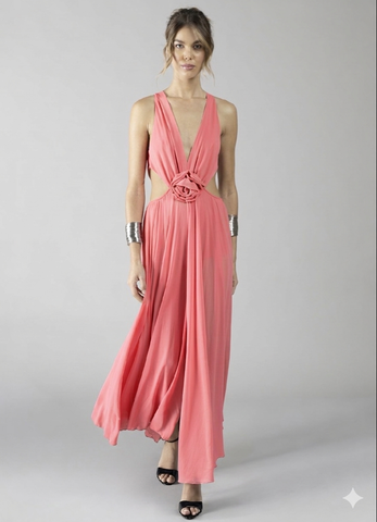 Abito lungo donna - art. 611DD15031 - Denny Rose Primavera Estate 2026