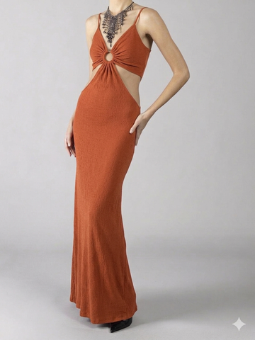 Abito lungo donna - art. 611DD13003 - Denny Rose Primavera Estate 2026