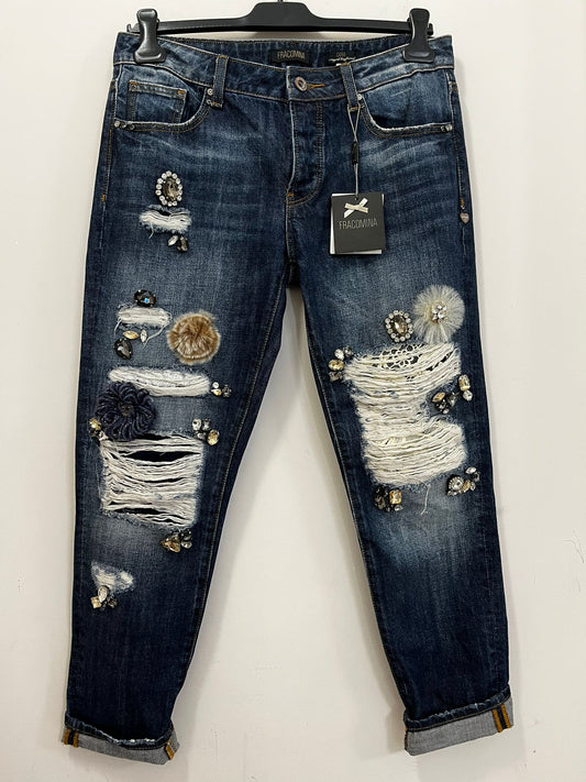 Jeans Donna Fr18Fmjcara7 Fracomina Outlet