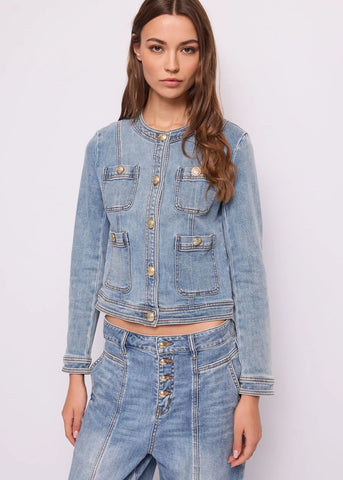 Giacca denim donna - art. 611BD36008 - Gaudi Primavera Estate 2026
