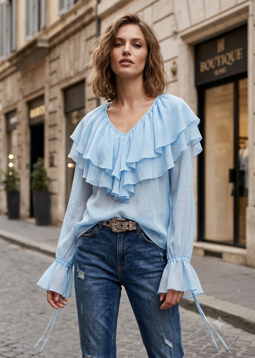 Blusa mujer - art. 611DD45004 - Denny Rose Primavera Verano 2026