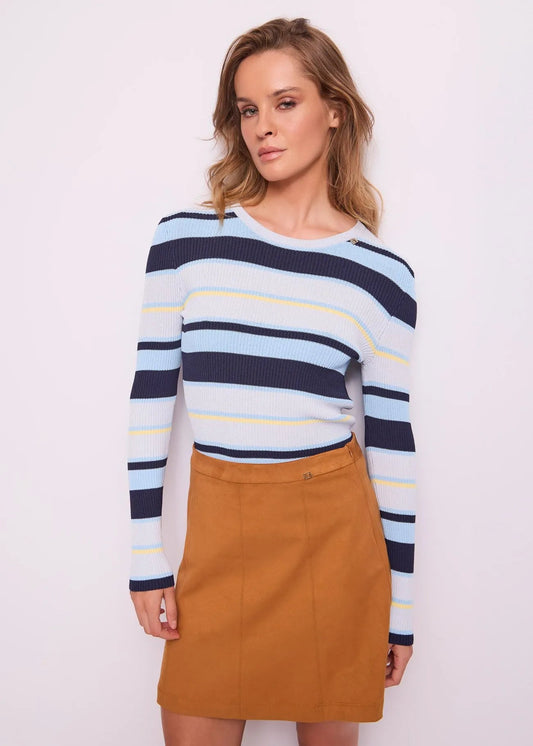 Maglia rigata- art. 511BD53002 - Gaudi Primavera Estate 2025 Donna