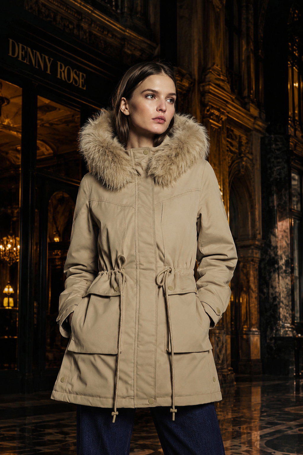 Piumino donna - art. 621ND35015 - Denny Rose Autunno Inverno 2026