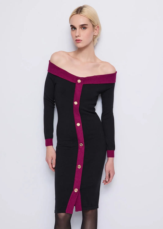 Abito in maglia - art. 521DD13003 - Denny Rose Autunno Inverno 2025/26