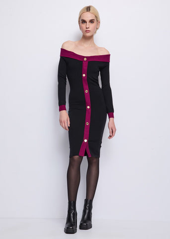 Abito in maglia - art. 521DD13003 - Denny Rose Autunno Inverno 2025/26