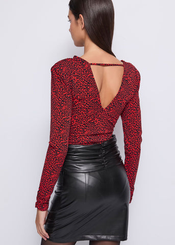 Body in Jersey stampato- art. 521DD44002 - Denny Rose Autunno Inverno 2025/26